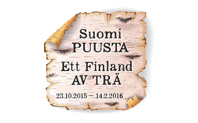 Pohjamaan museo, Suomi Puusta -näyttelyn logo