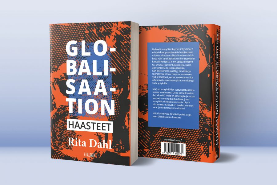 Rita Dahl, Globalisaation Haasteet kirjan taitto ja kannet